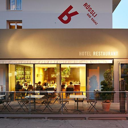 Hotel Restaurant Roessli Bad Ragaz Eksteriør bilde