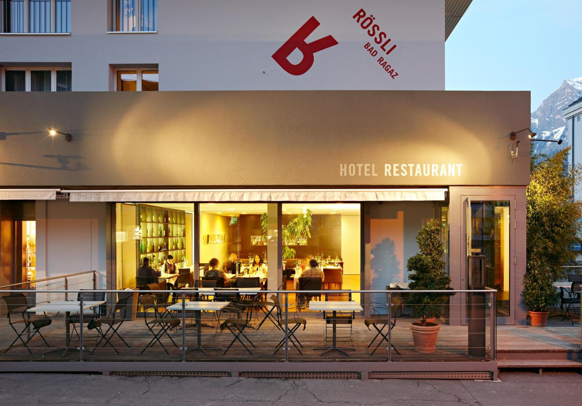 Hotel Restaurant Roessli Bad Ragaz Eksteriør bilde